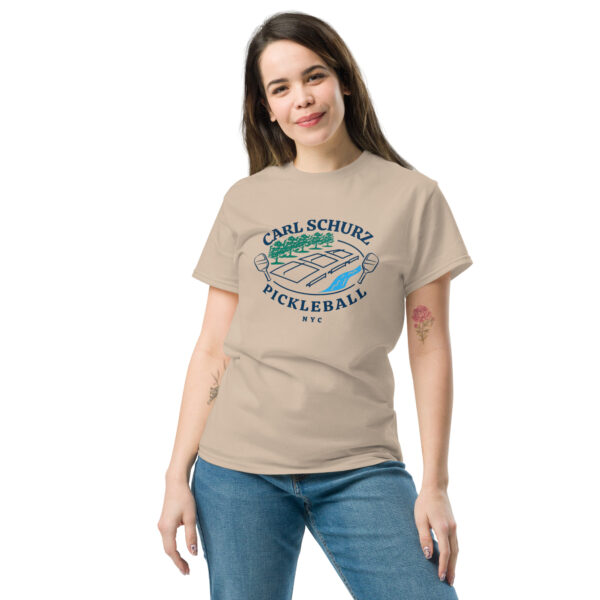 Carl Schurz Pickleball Casual Tee - Lights
