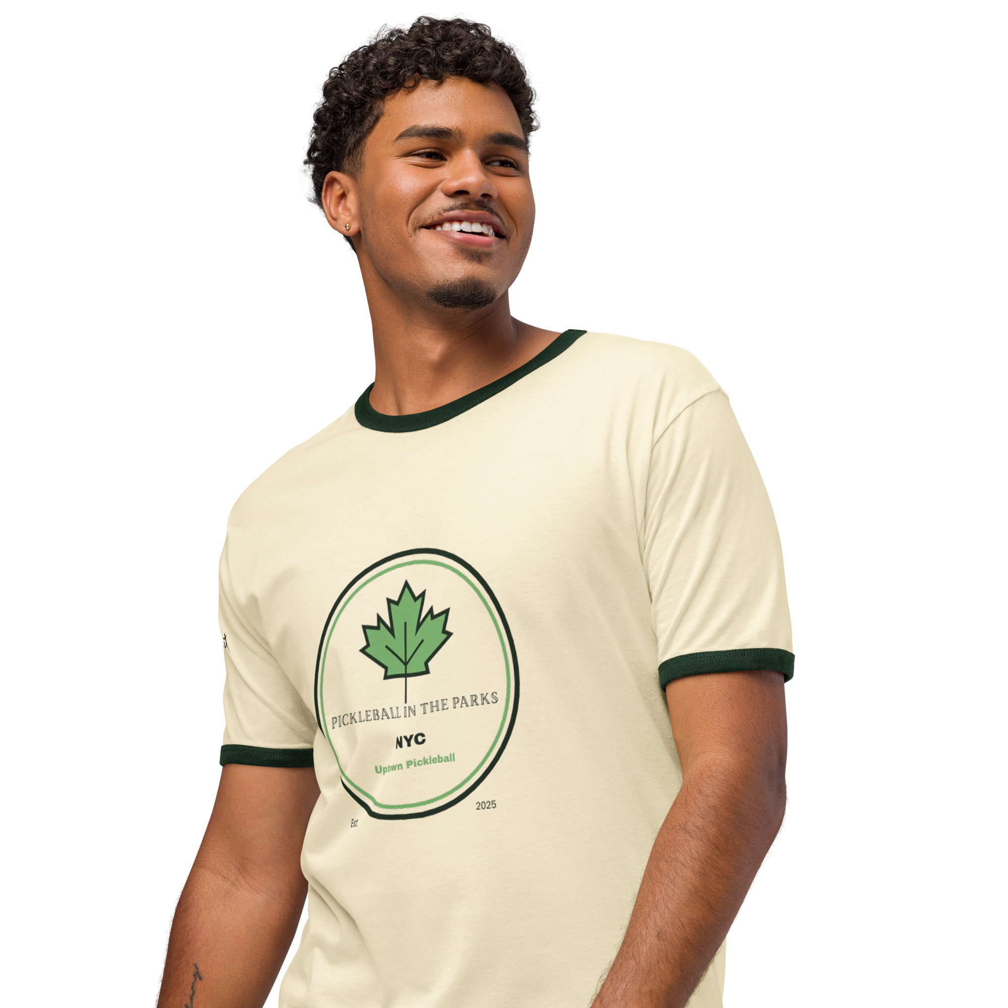 Uptown Pickleball | Pickleball in Parks T-shirt - Image 3