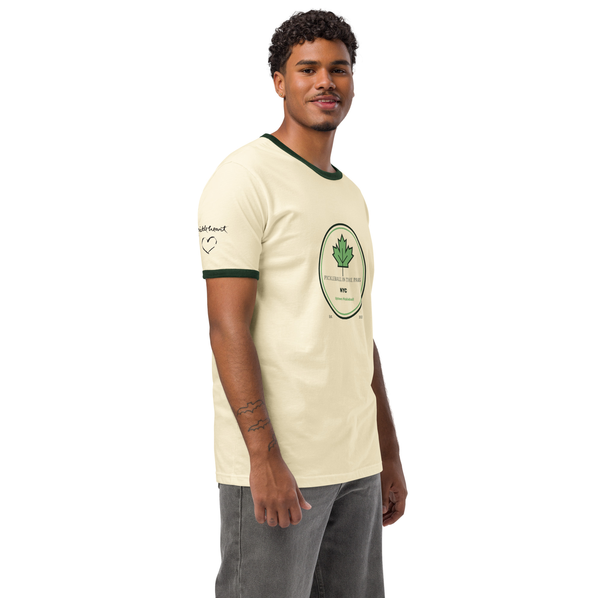 Uptown Pickleball | Pickleball in Parks T-shirt - Image 2