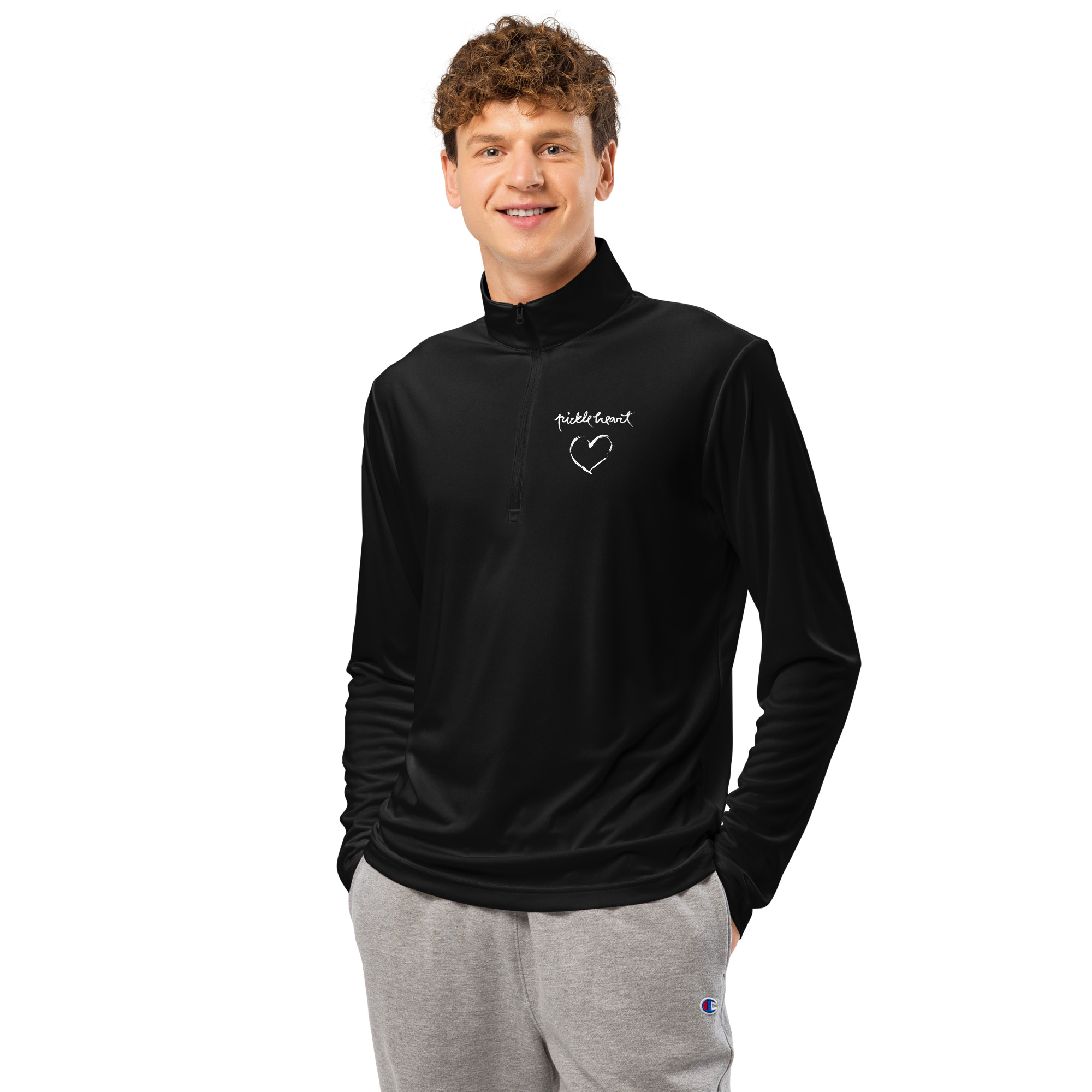 Pickleheart Quarter Zip